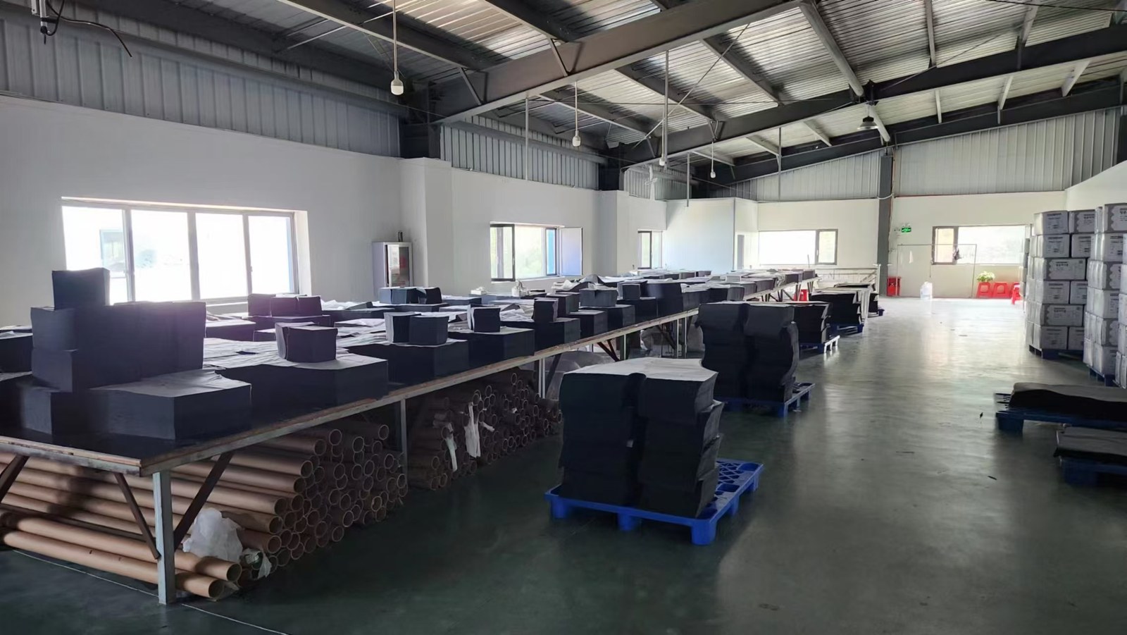 Cutting and material preparation area