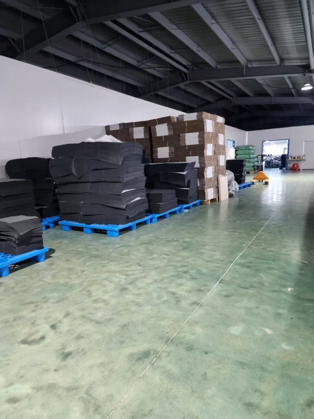 Material storage area